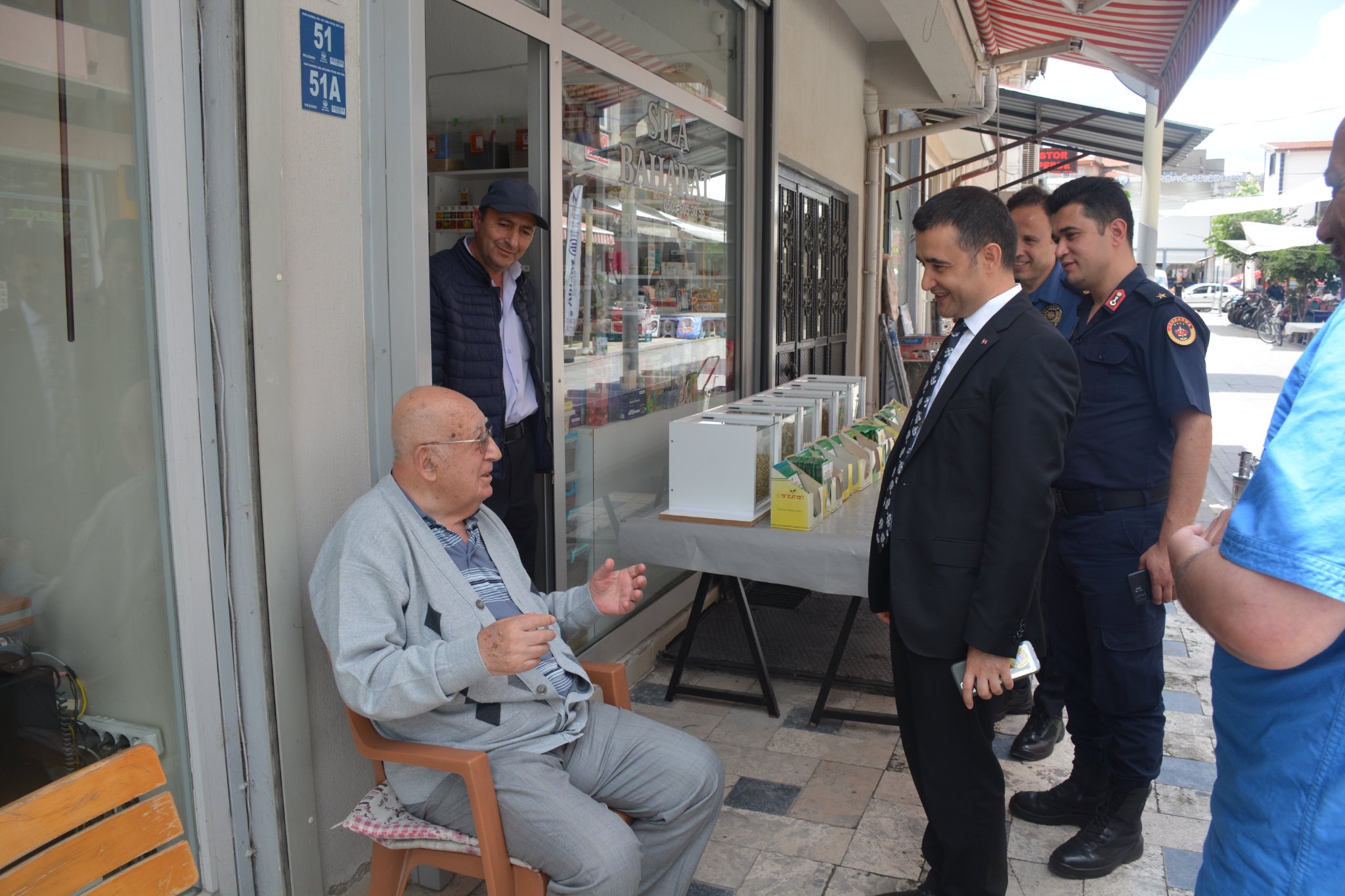 BİLİCİ’DEN ESNAFLARA ZİYARET