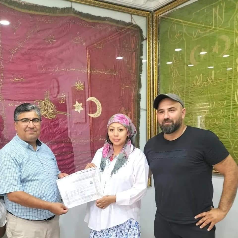 Ekvadorlu Maria Emirdağ’da müslüman oldu!