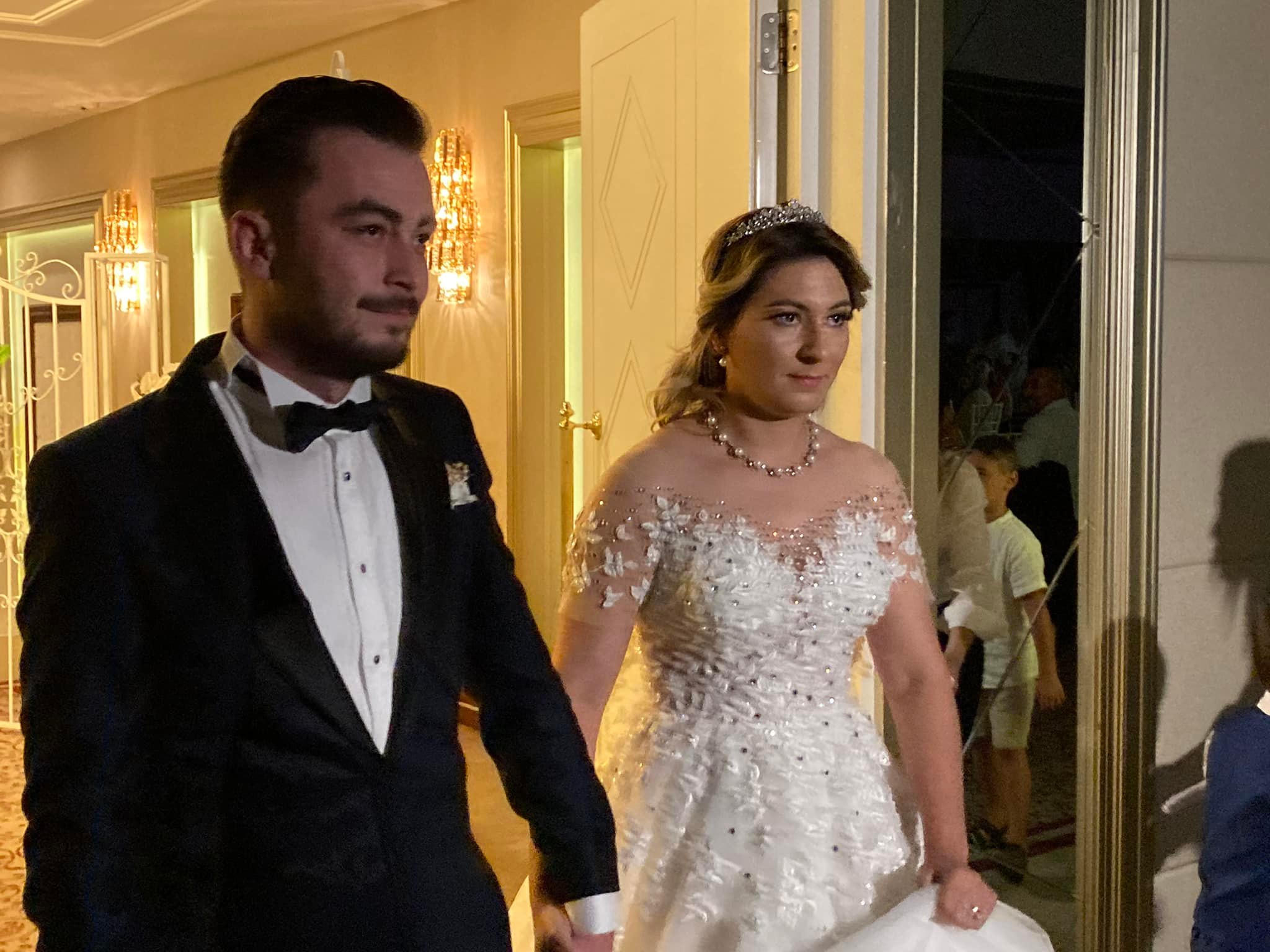 Protokol bu düğünde buluştu