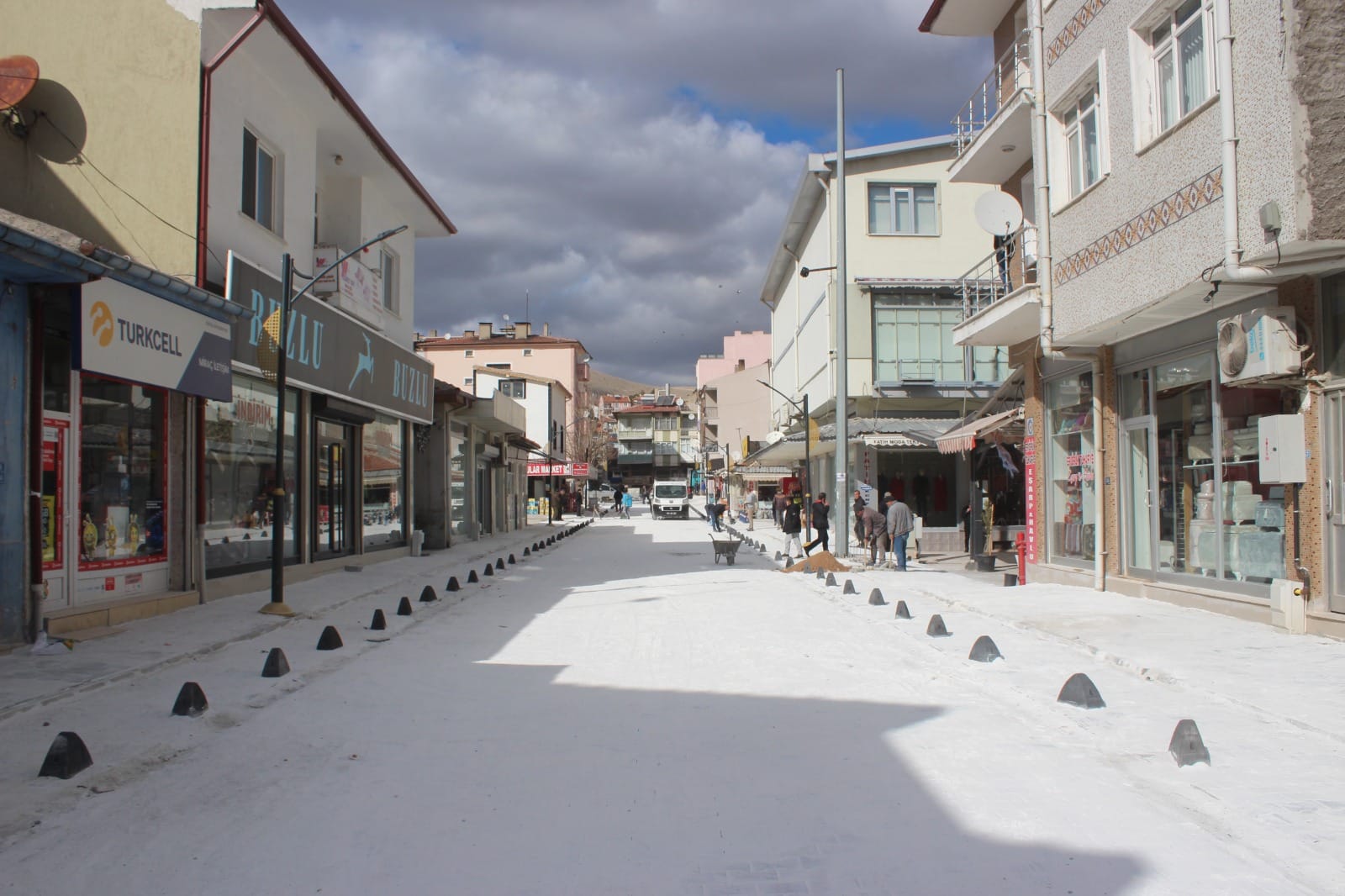 Şehit Asteğmen Yüksel Şahan Caddesi’nde sona geliniyor