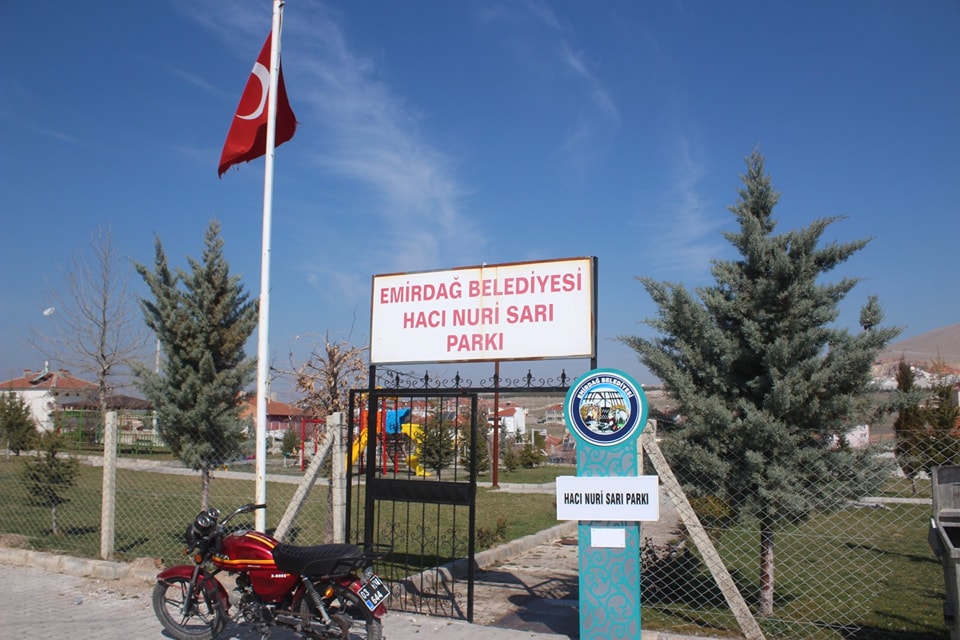 Hacı Nuri Sarı Parkı Yenileme Çalışmaları sürüyor