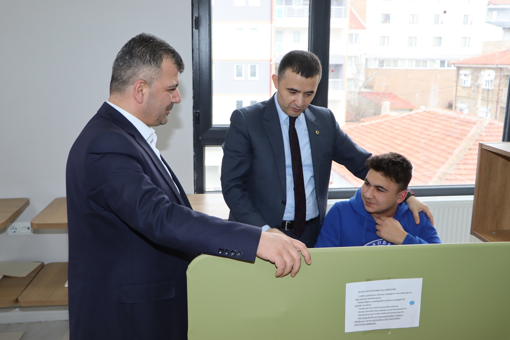 Kütüphaneler Haftasında Halk Kütüphanesine Ziyaret