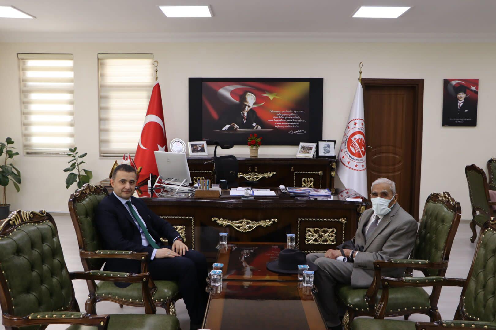 Eski Başkan’dan Bilici’ye ziyaret