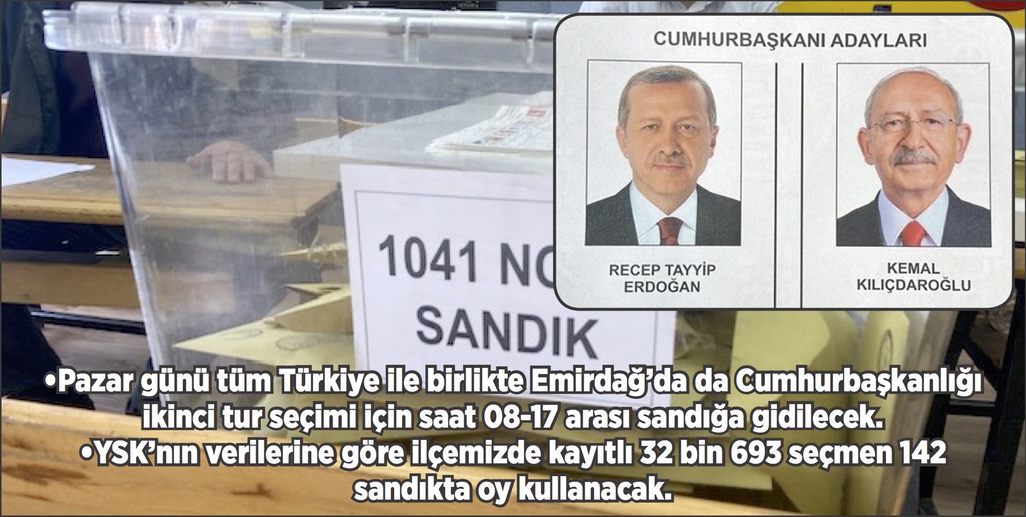 İkinci Tur İçin Tekrar Sandığa!