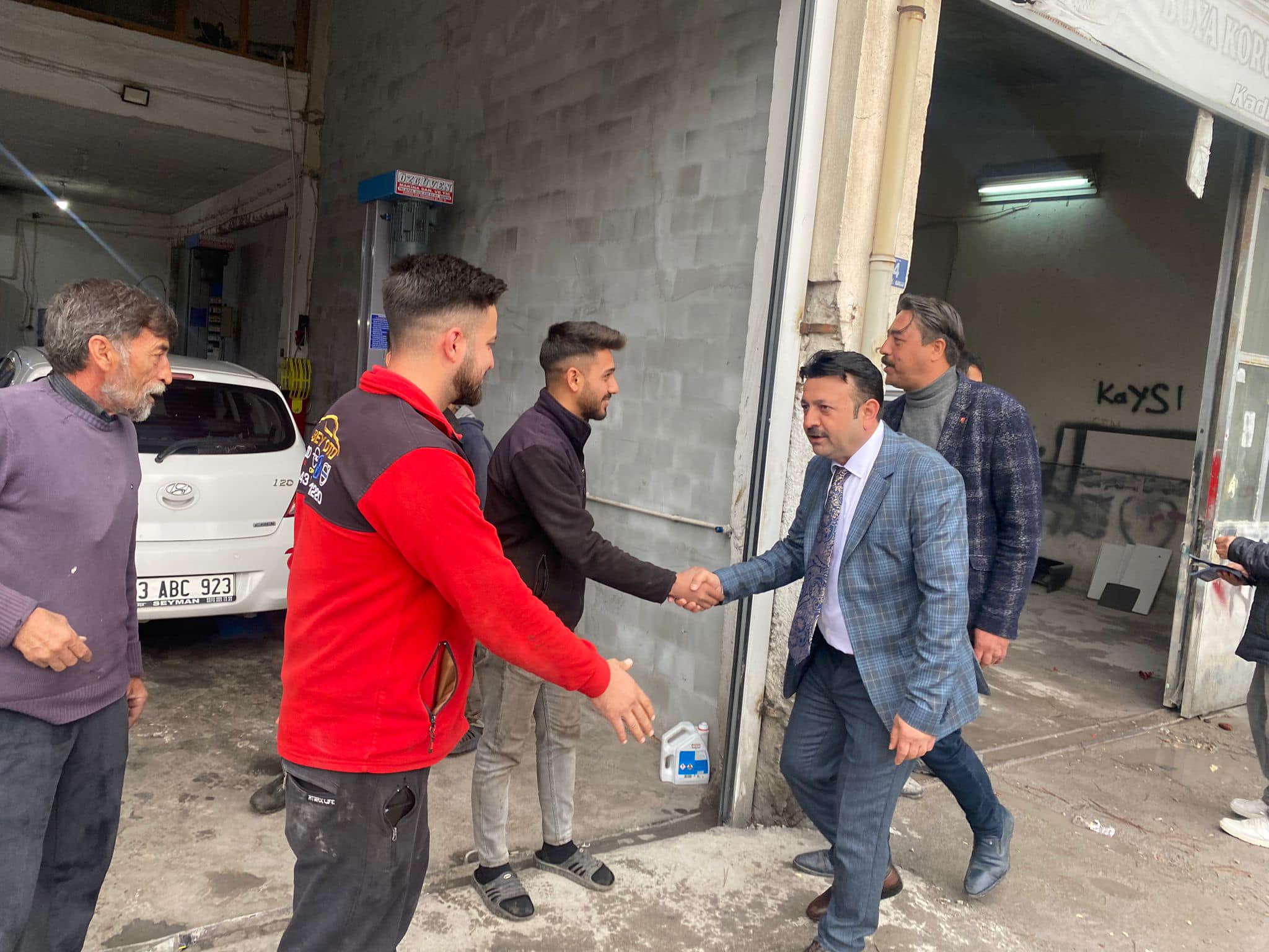 Yağcı : “Girmedik gönül, sıkmadık el bırakmayacağız”