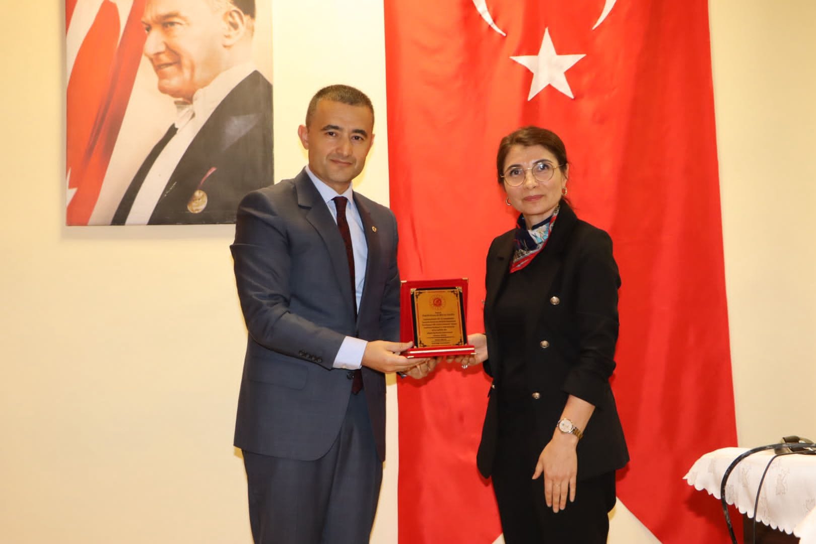 İlçemizde “Kuruluşunun 100. Yılında Cumhuriyet” konferansı