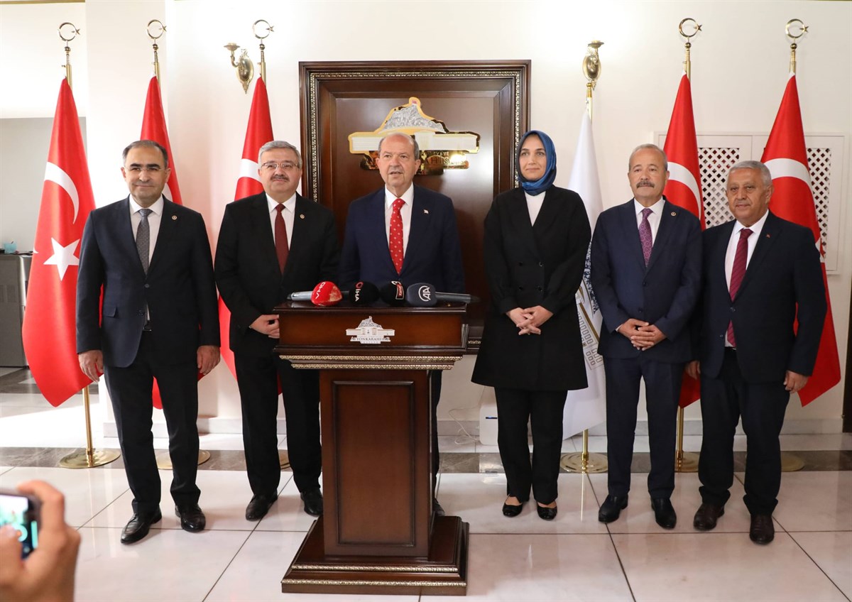 KKTC Cumhurbaşkanı Ersin Tatar Afyonkarahisar’da