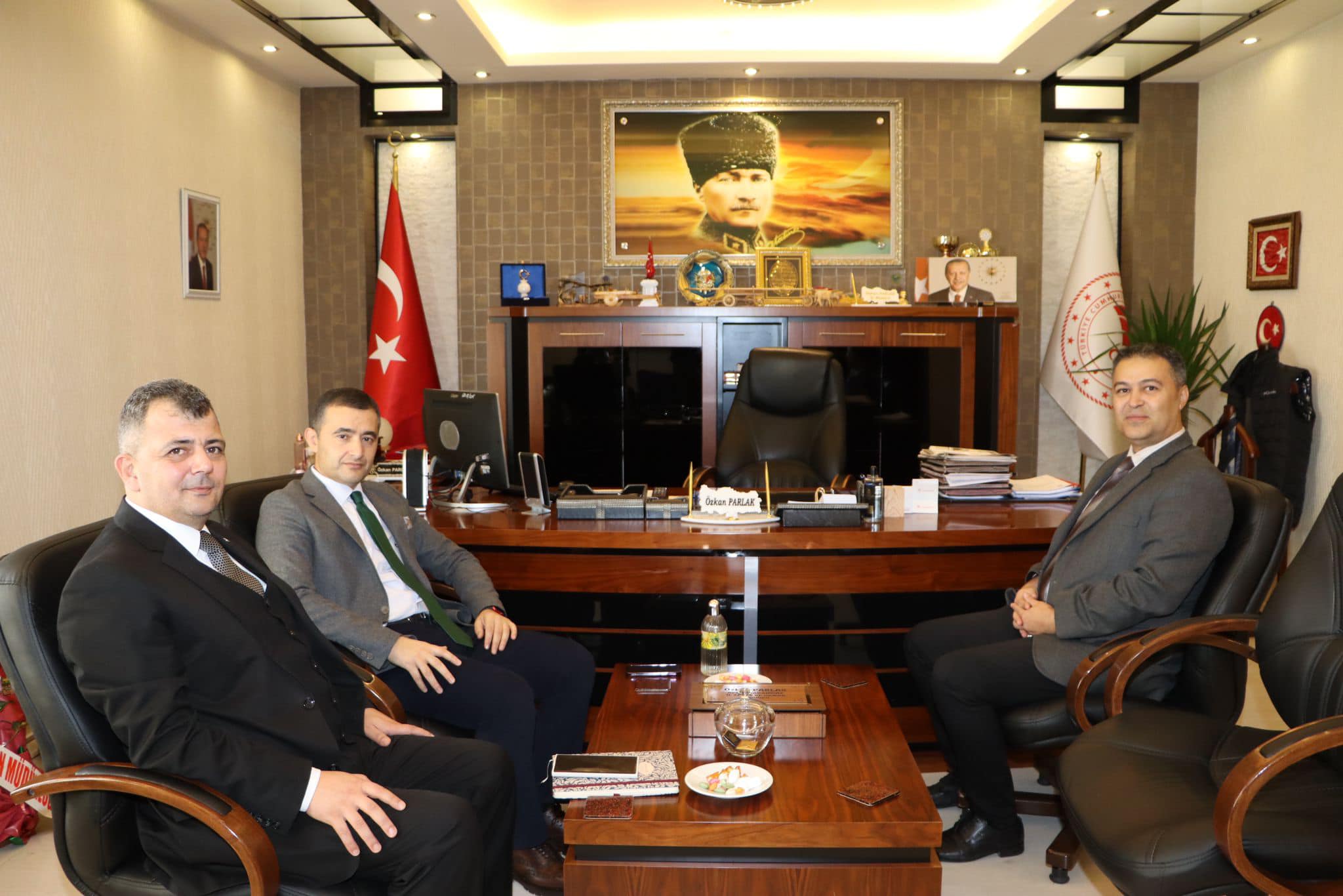 Bilici ve Koyuncu’dan İl Tarım ve Orman Müdürü Parlak’a ziyaret
