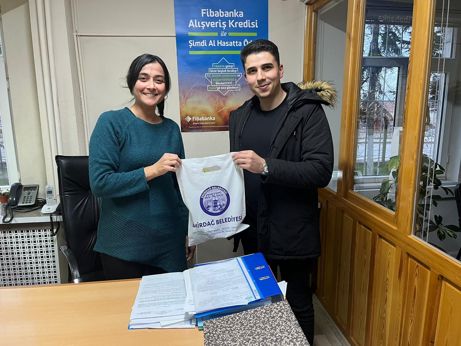 Belediye Başkanı Serkan Koyuncu’dan Ziraat Mühendislerine Hediye