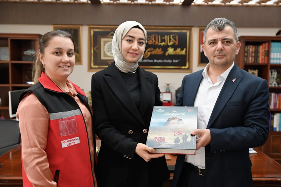 Sosyal Hizmet Merkezi Müdür Vekili’nden Belediye Başkanı Koyuncu’ya Ziyaret 