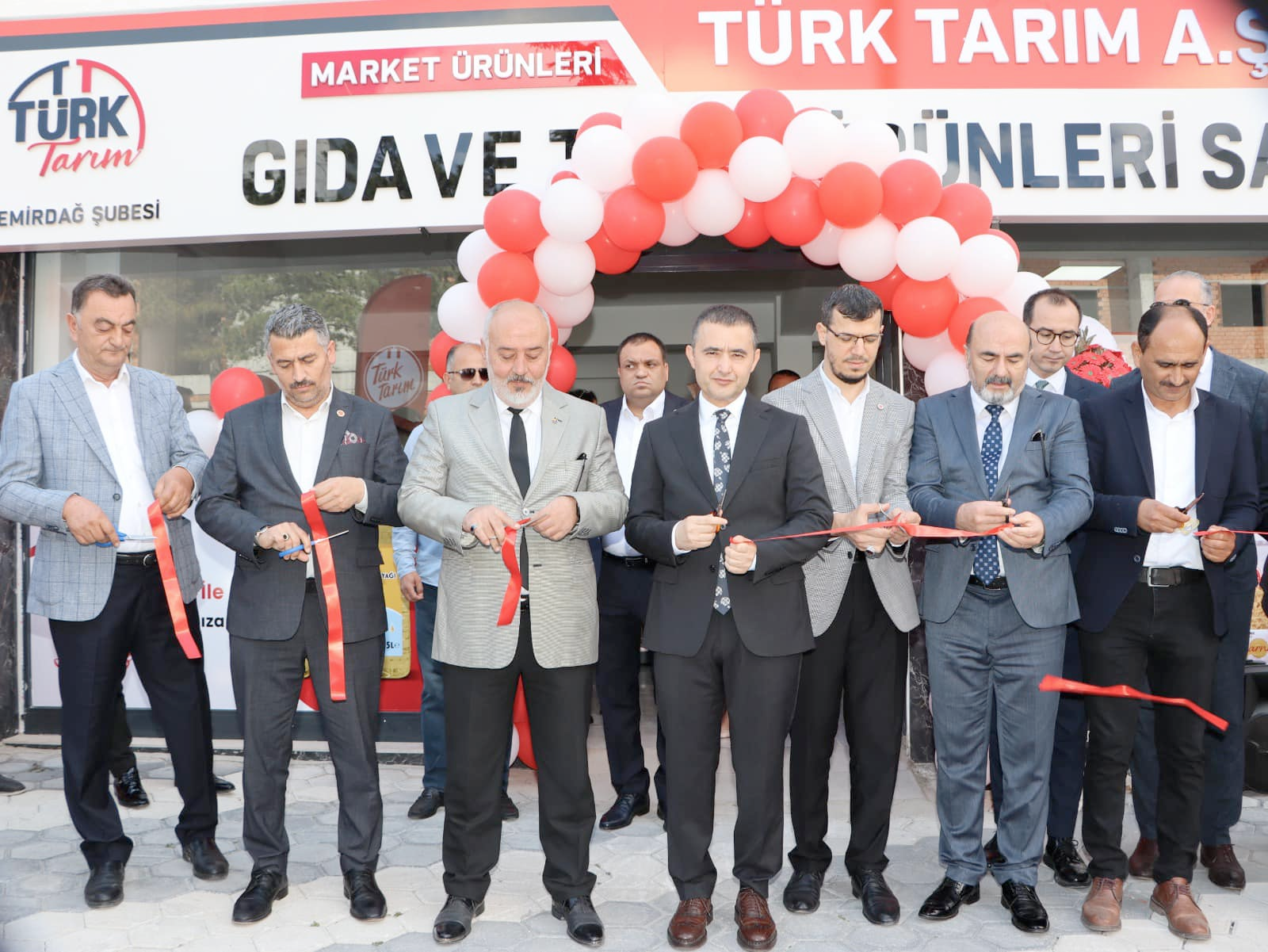 Kaymakam Bilici, Türk Tarım’ın açılışına katıldı