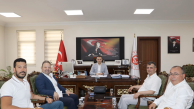 Mesalas Lastik Fabrikası Sahiplerinden Kaymakam Bilici’ye ziyaret