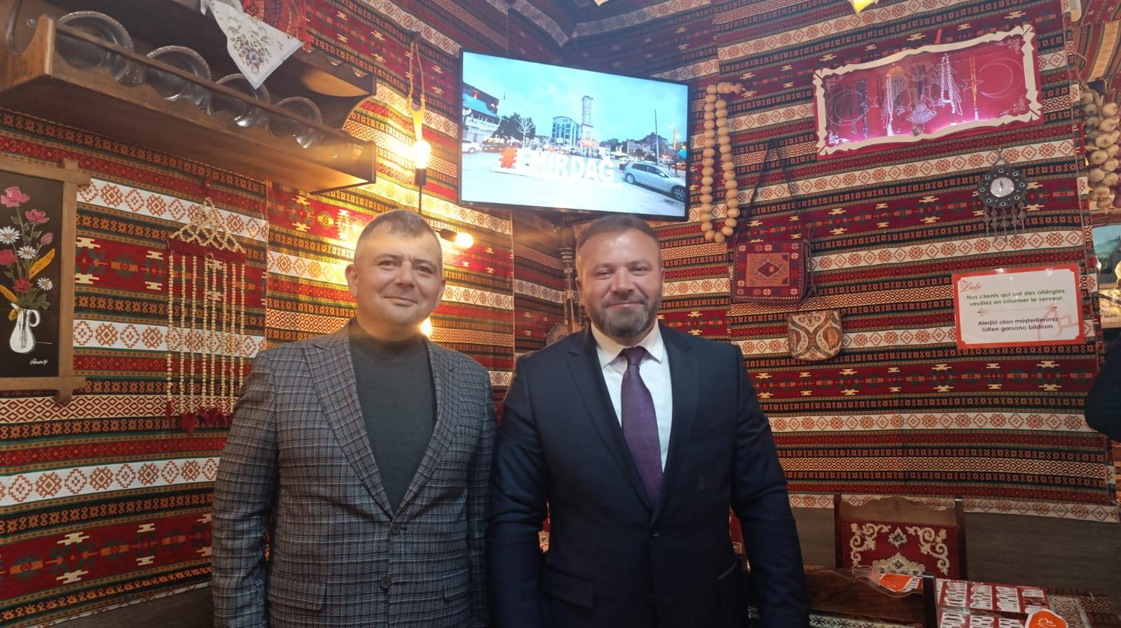 Belediye Başkanı Serkan Koyuncu’dan UID Belçika Başkanı Yusuf Taşpınar’a Hayırlı Olsun Ziyareti