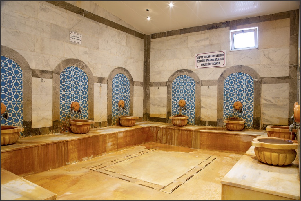Afyon’da hamam 250 TL.’ye, kese 100 TL.’ye yükseldi