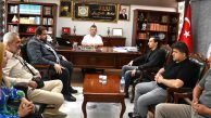 MHP İlçe Başkanı ve Teşkilatı’ndan Başkan Koyuncu’ya ziyaret