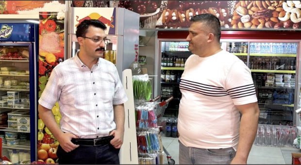 İlçemiz Kaymakamı Yasin Akgül’den  ilçemiz esnafına ziyaret