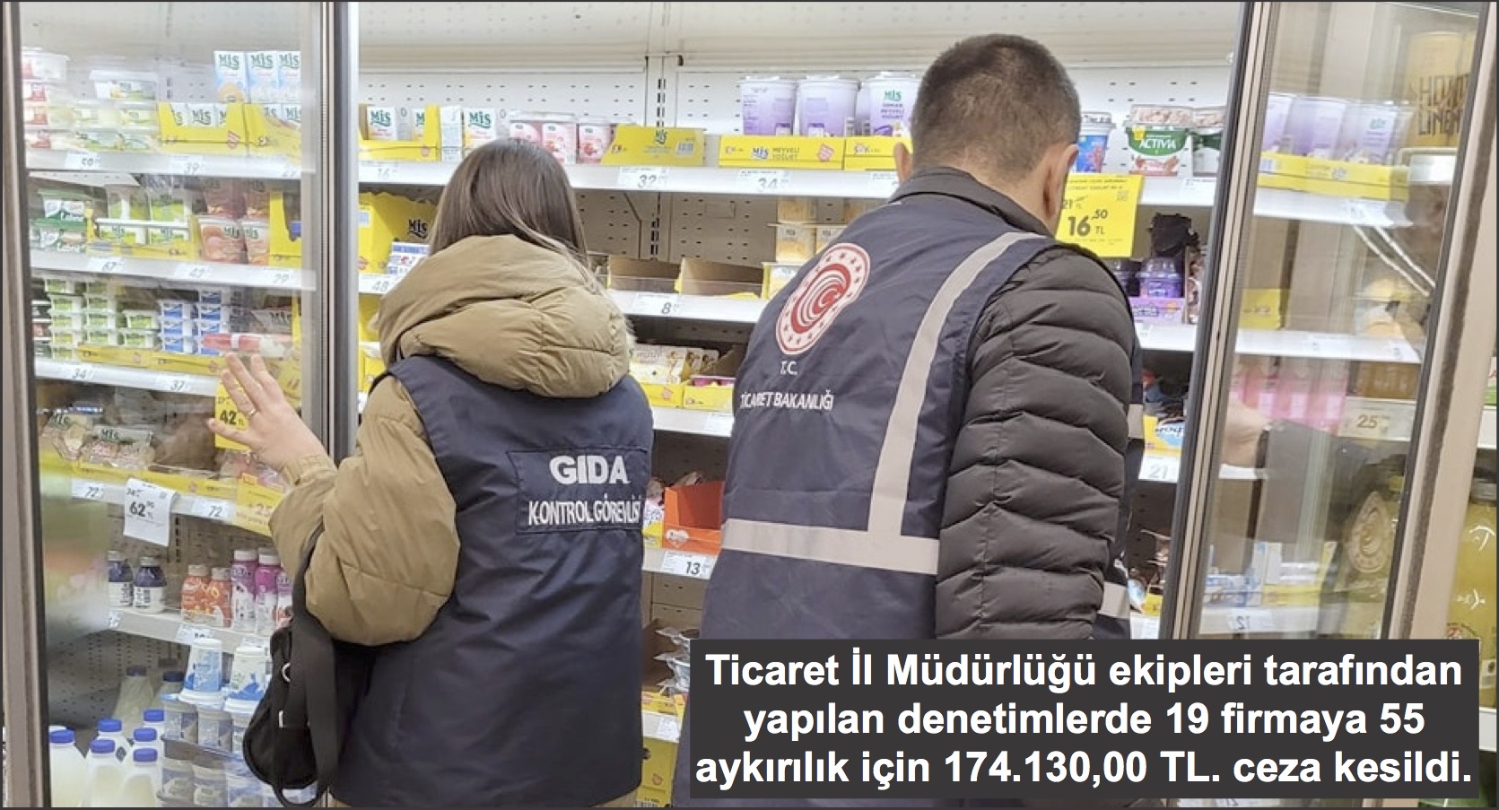 Afyonkarahisar’da Ticaret İl Müdürlüğü Ekiplerinden marketlere sıkı denetim