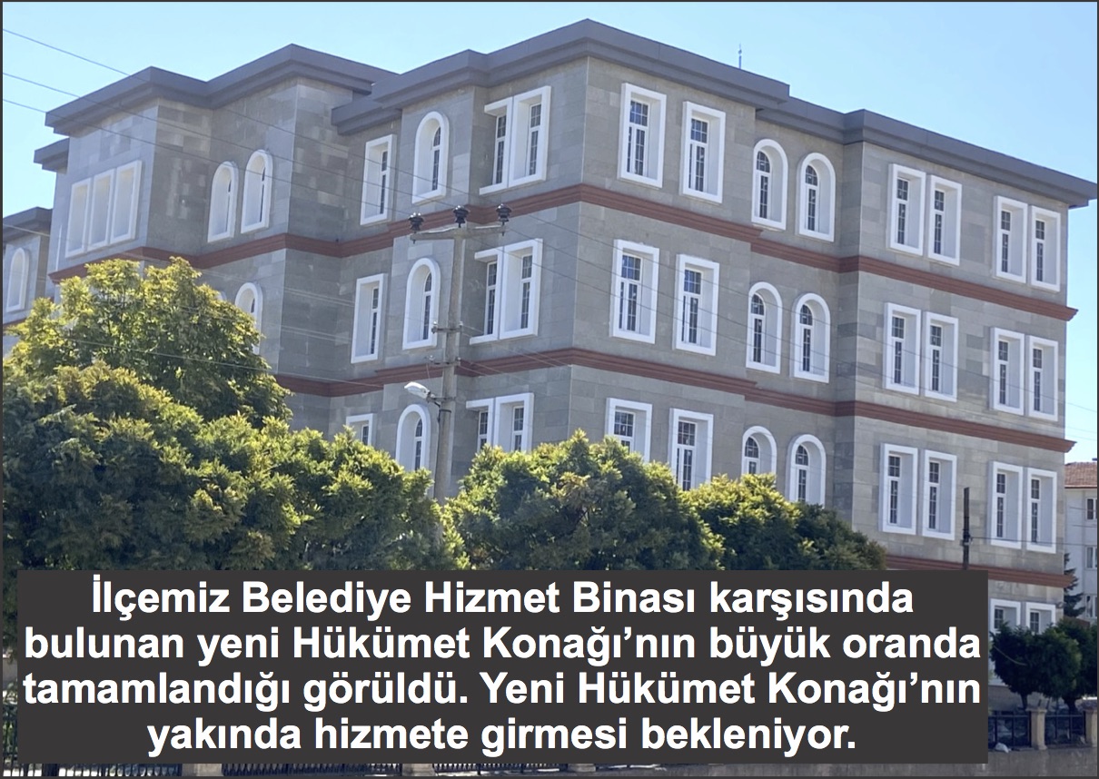Yeni Hükümet Konağı çok yakında bitiyor!