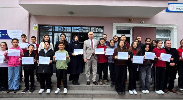 Gömü Ortaokulu ‘eTwinning’ programına dahil oldu