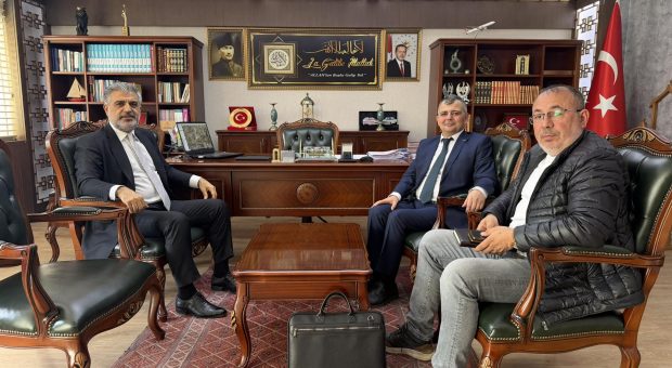 AK Parti Dış İlişkiler Başkan Yardımcısı Korkmaz’dan Koyuncu’ya ziyaret