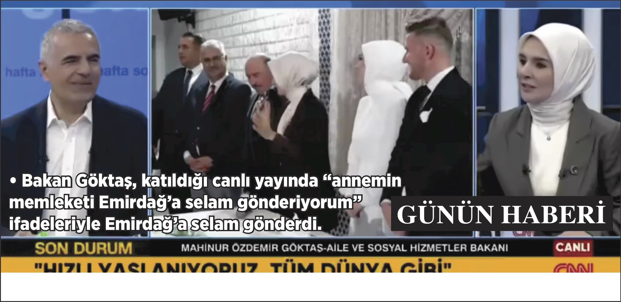 BAKAN GÖKTAŞ’TAN ‘ANA OCAĞI’ EMİRDAĞ’A SELAM!