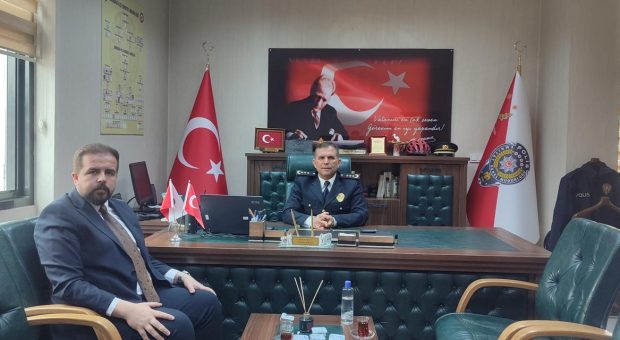 AK Parti İlçe Başkanı Mola’dan Emniyet Müdürü Öğüt’e ziyaret
