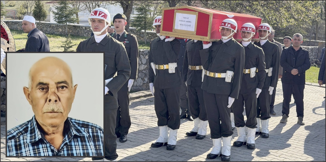Emirdağlı Gazi Osman Akbel son yolculuğuna uğurlandı