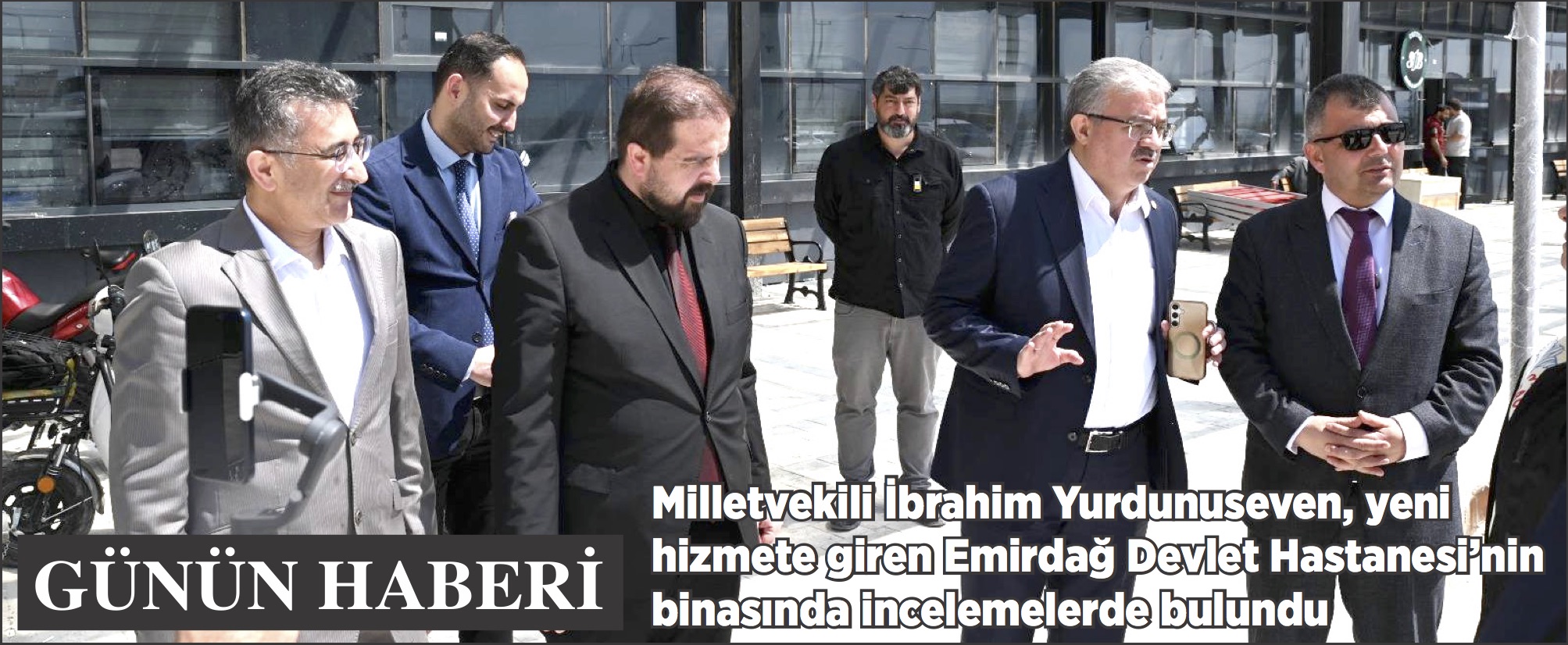 MİLLETVEKİLİ YURDUNUSEVEN’DEN DEVLET HASTANESİNE ZİYARET