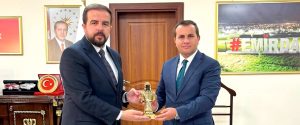 AK Parti İlçe Teşkilatı’ndan İlçemiz Kaymakamı Topaca’ya ziyaret