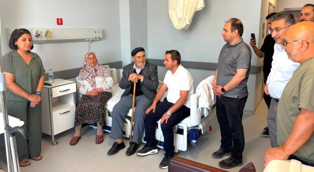 Kaymakam Topaca’dan yeni Devlet Hastanesine ziyaret