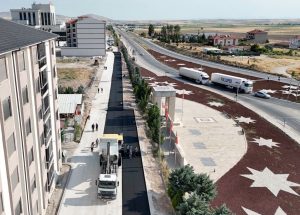 YENİ HASTANE YOLU ASFALTLANMAYA BAŞLADI!