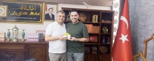 Belçika-Gent Belediye Başkan Yardımcısı Burak Nallı’dan Belediye Başkanı Serkan Koyuncu’ya Ziyaret