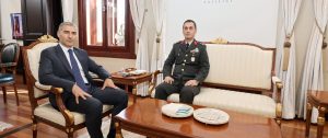 Afyonkarahisar İkmal ve Garnizon Komutanı’ndan Vali Aktaş’a ziyaret