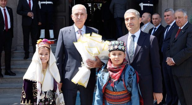 TBMM Başkanı Numan Kurtulmuş, Vali Dr. Naci Aktaş’ı Ziyaret Etti