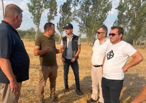 PÖRNEK’TEKİ YANGIN BÜYÜMEDEN SÖNDÜRÜLDÜ