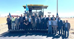 İlçemiz Eşrefli-Toklucak Yolu’nda sıcak asfalt çalışması devam ediyor