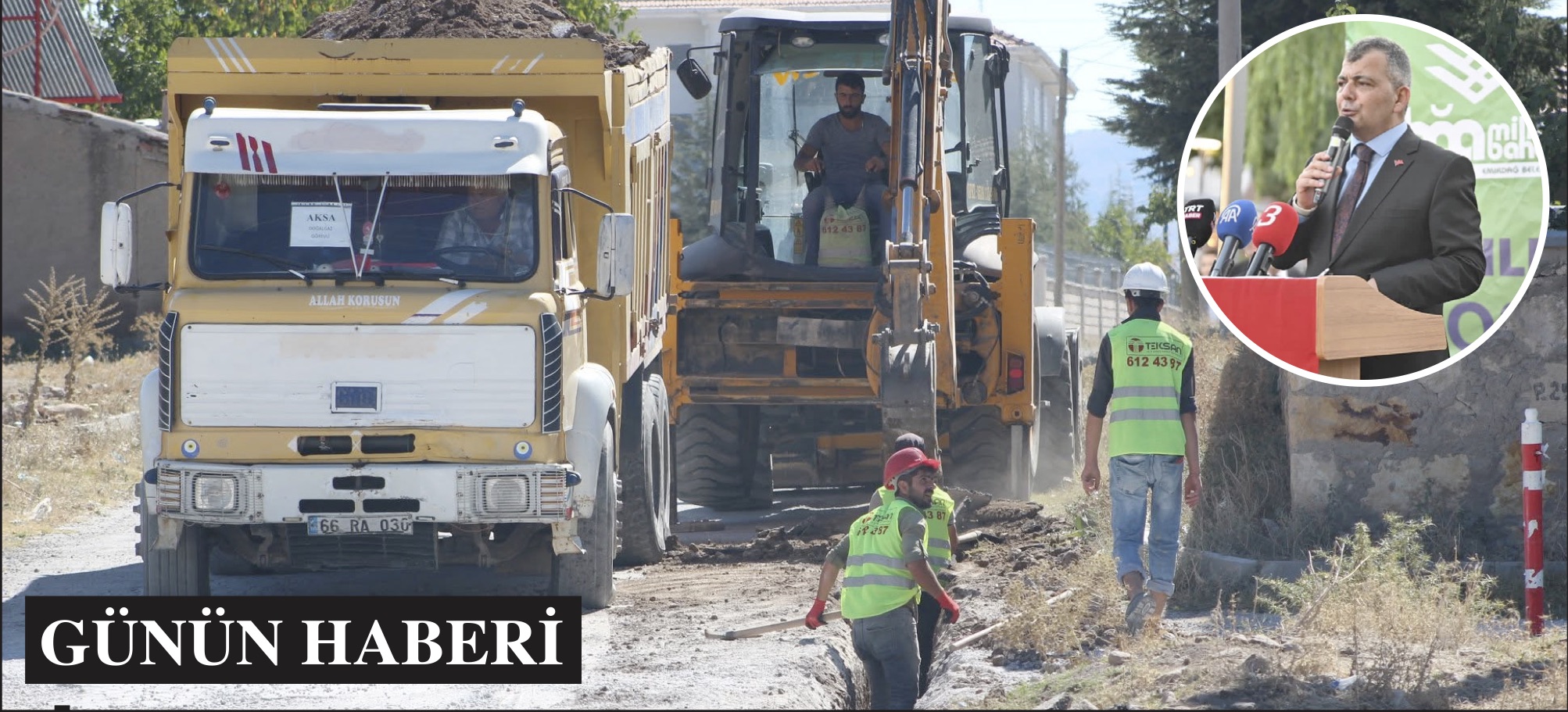 DOĞAL GAZ ÇALIŞMALARI KARŞIYAKA MAHALLESİ’NDE YENİDEN BAŞLADI