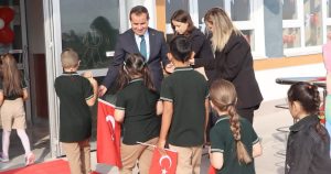 EMİRDAĞ TOBB İLKOKULUNDA İLK DERS ZİLİ ÇALDI