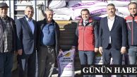İLÇEMİZDE 77 ÇİFTÇİYE 60 TON BUĞDAY TOHUMU HİBE DESTEĞİ
