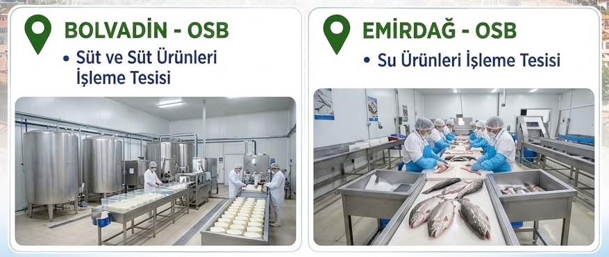 Emirdağ’da kurulacak olan su ürünleri işleme tesisine 30 milyon hibe