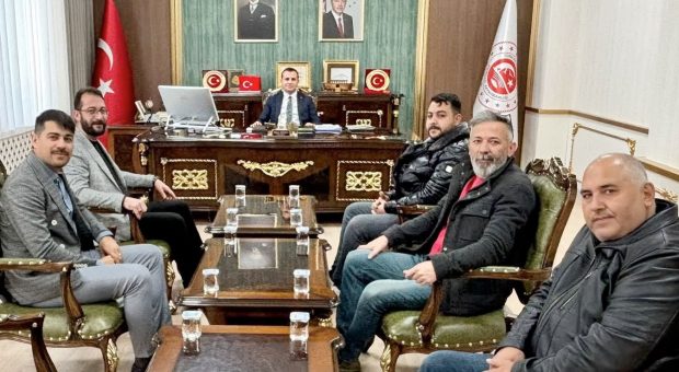 YENİ PARTİ’DEN KAYMAKAM TOPACA’YA ZİYARET