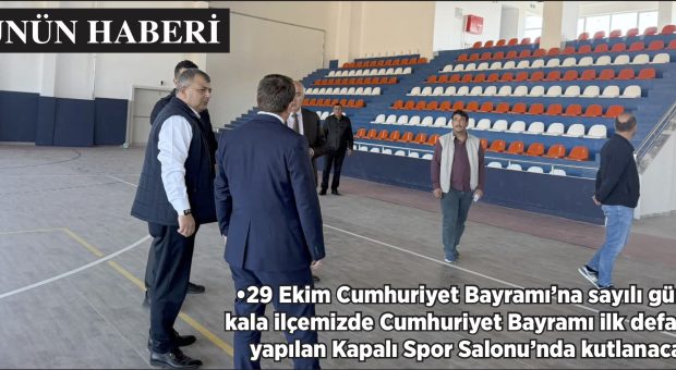 CUMHURİYET BAYRAMI YENİ SALONDA KUTLANACAK!